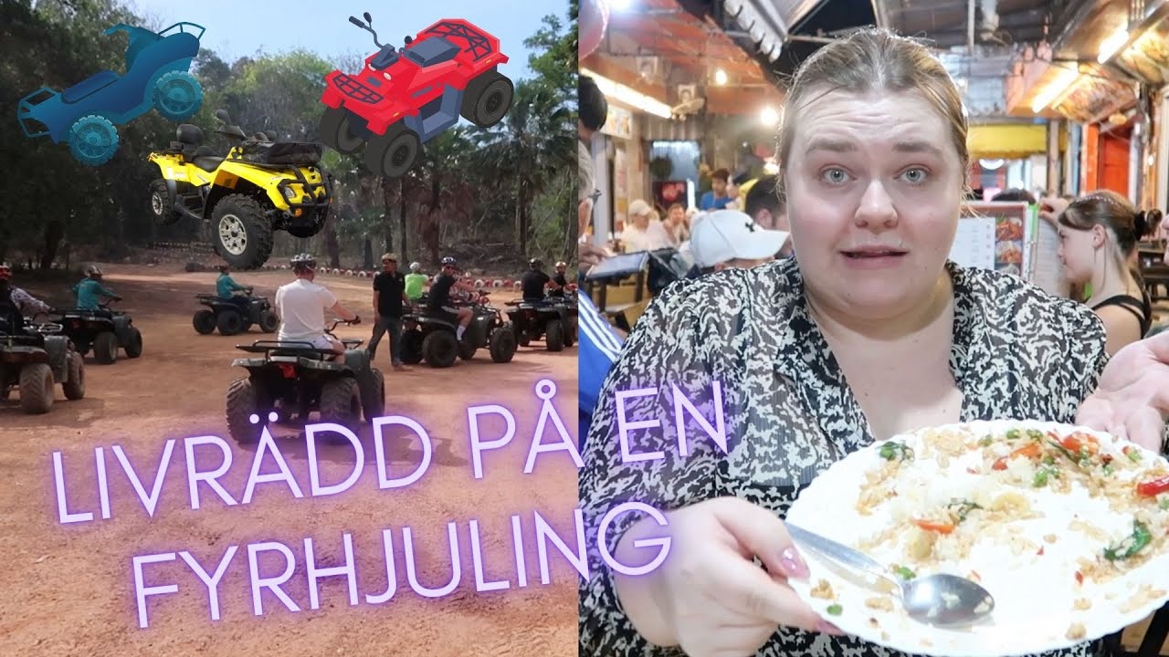 LIVRÄDD I DJUNGELN (och äter den starkaste maten jag ätit?) - Thailand 2023