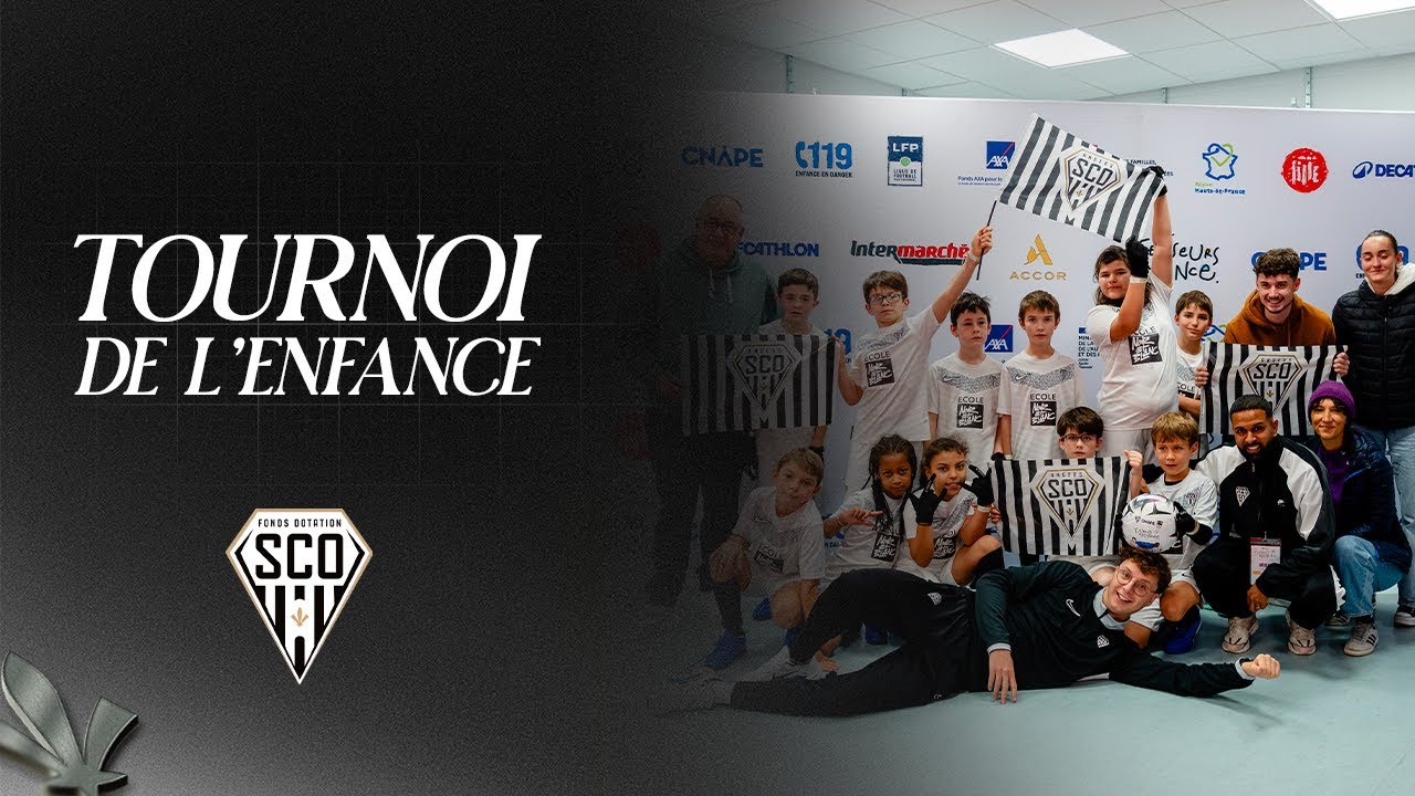 Les ENFANTS d'ANGERS SCO au TOURNOI DE L'ENFANCE !