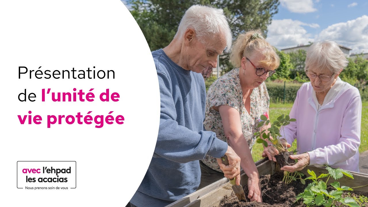 Présentation de l'unité de vie protégée (UVP) de la résidences Les Acacias - avec.fr