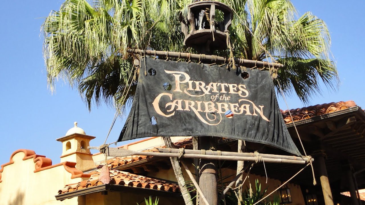 Disney's PIRATES OF THE CARIBBEAN - On Ride Pandavision - Nightvision  - Magic Kingdom -Disney World