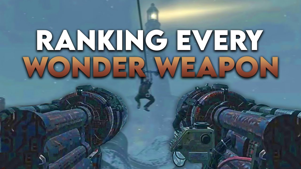 ranking every ZOMBIES WONDER WEAPON...