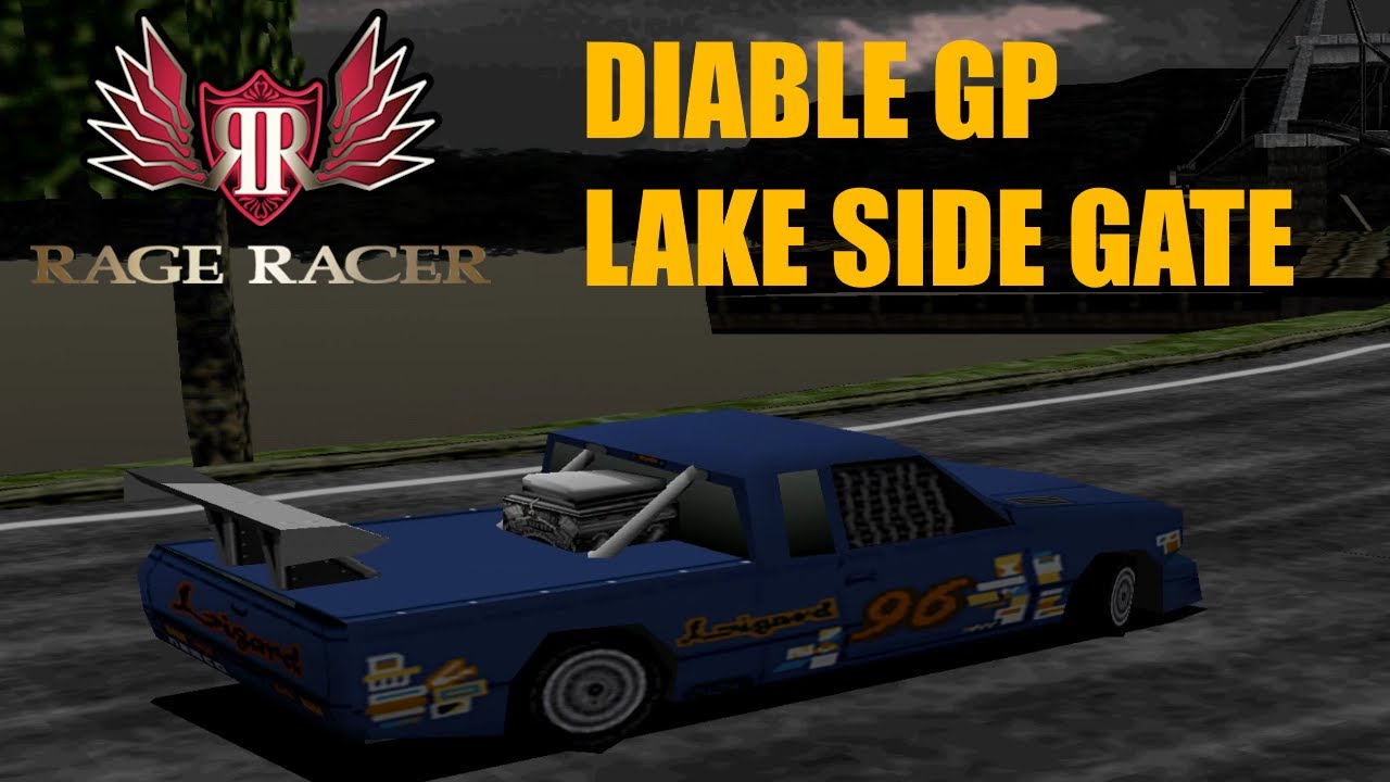 Rage Racer Diable GP Class 6 Lake Side Gate Lizard HIJACK PS1