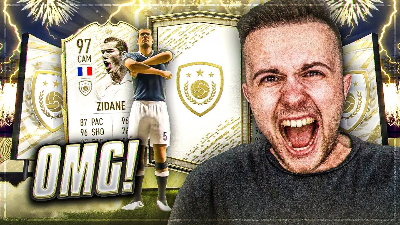 OMG! 97 Prime ICON Moments ZIDANE im Pack Opening 🔥🔥 FIFA 20