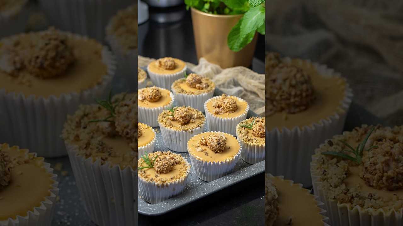 Nie uwierzysz, jak proste są te MINI SERNICZKI! 😊🧁 #przepis#orchideli #przepis