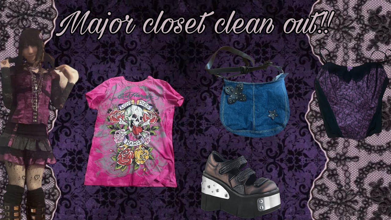 Major closet clean out!! (Alternative, vintage, goth)