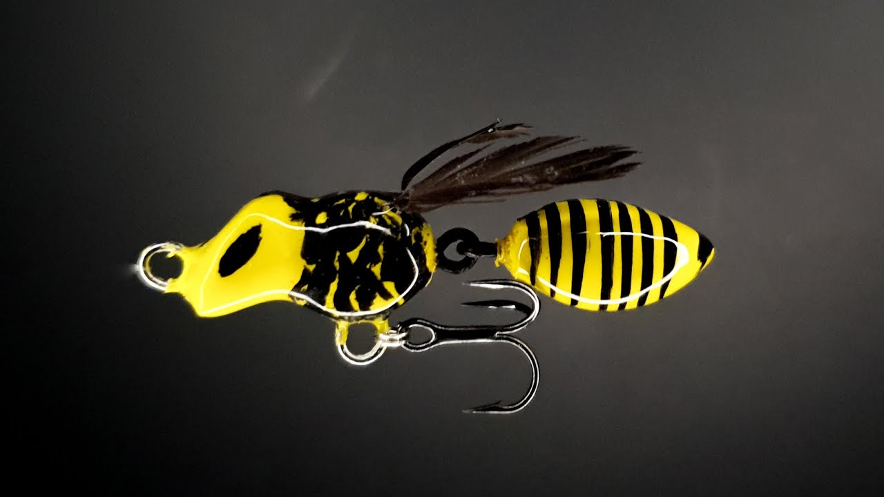 Costruisco un 🐝CALABRONE🐝 e lo provo in pesca!