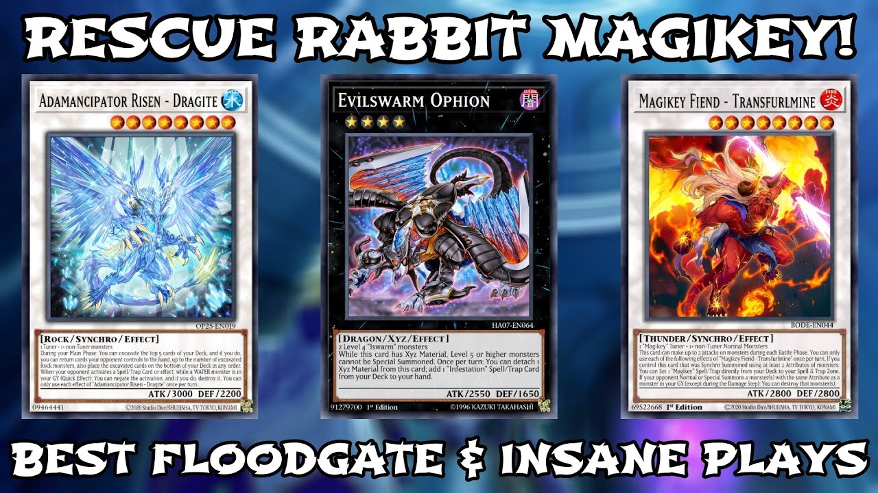 Yu-Gi-Oh! Duel Links || СПАСИТЕ КРОЛИКА ВОЛШЕБНЫМ КЛЮЧОМ! БЕЗУМНЫЙ ПЕРВЫЙ ХОД! 4 ПРЕРЫВАНИЯ + ШЛЮЗ!