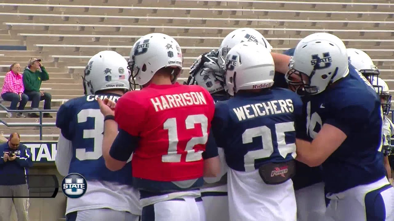 Utah State Scrimmage 3: La'Bradford Harold 10 yard TD run