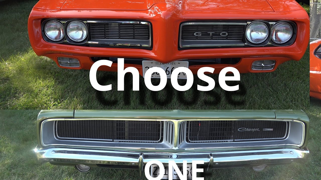 Which Is Better? 1969 Dodge Charger 925HP vs Original Pontiac GTO Judge – Muscle Car Showdown!