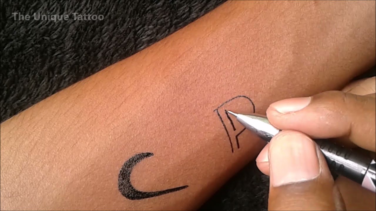 Best P letter tattoo designs