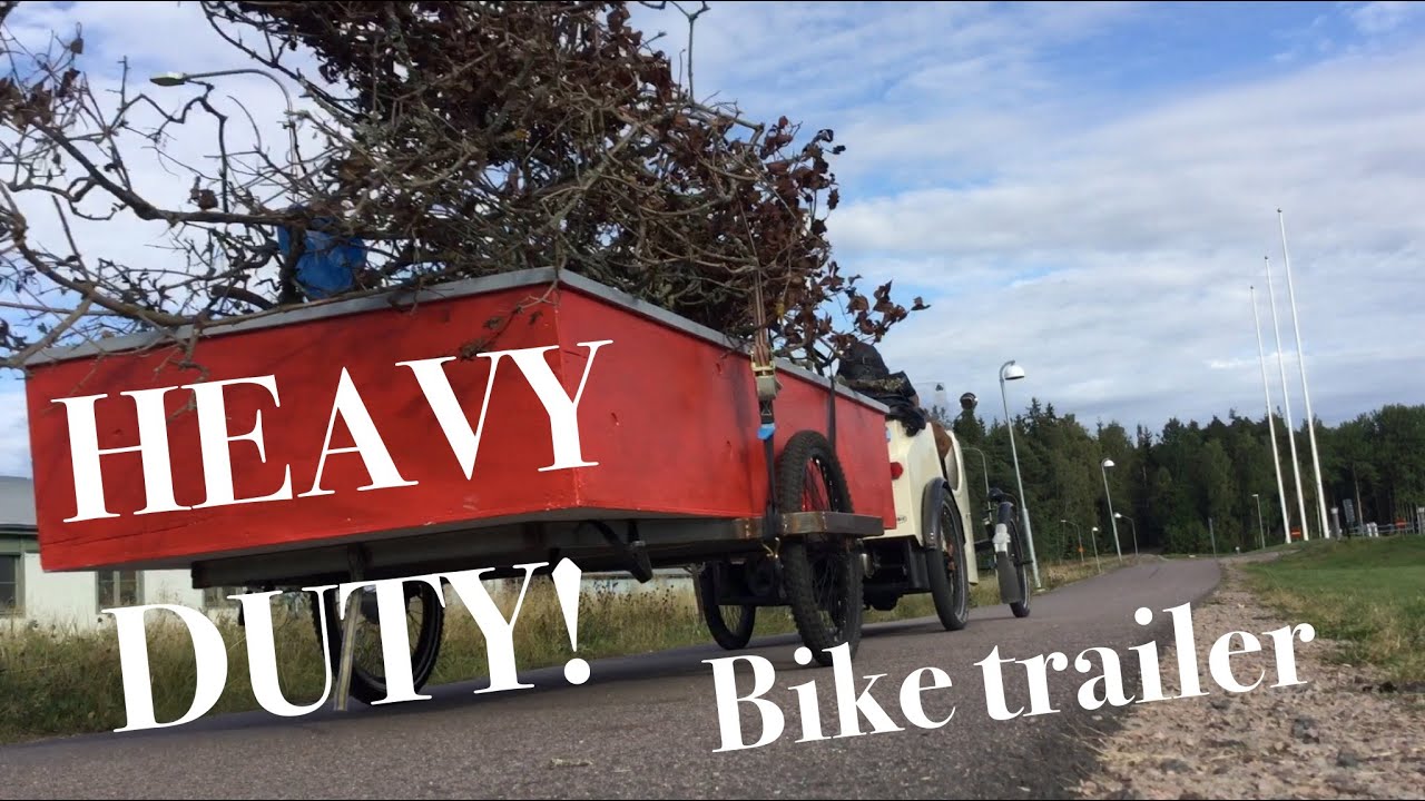 Heavy Duty Bicycle Trailer