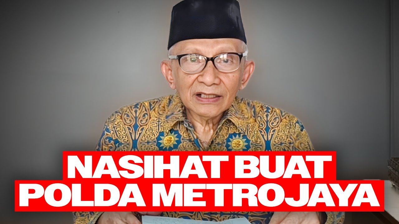 NASIHAT BUAT POLDA METROJAYA