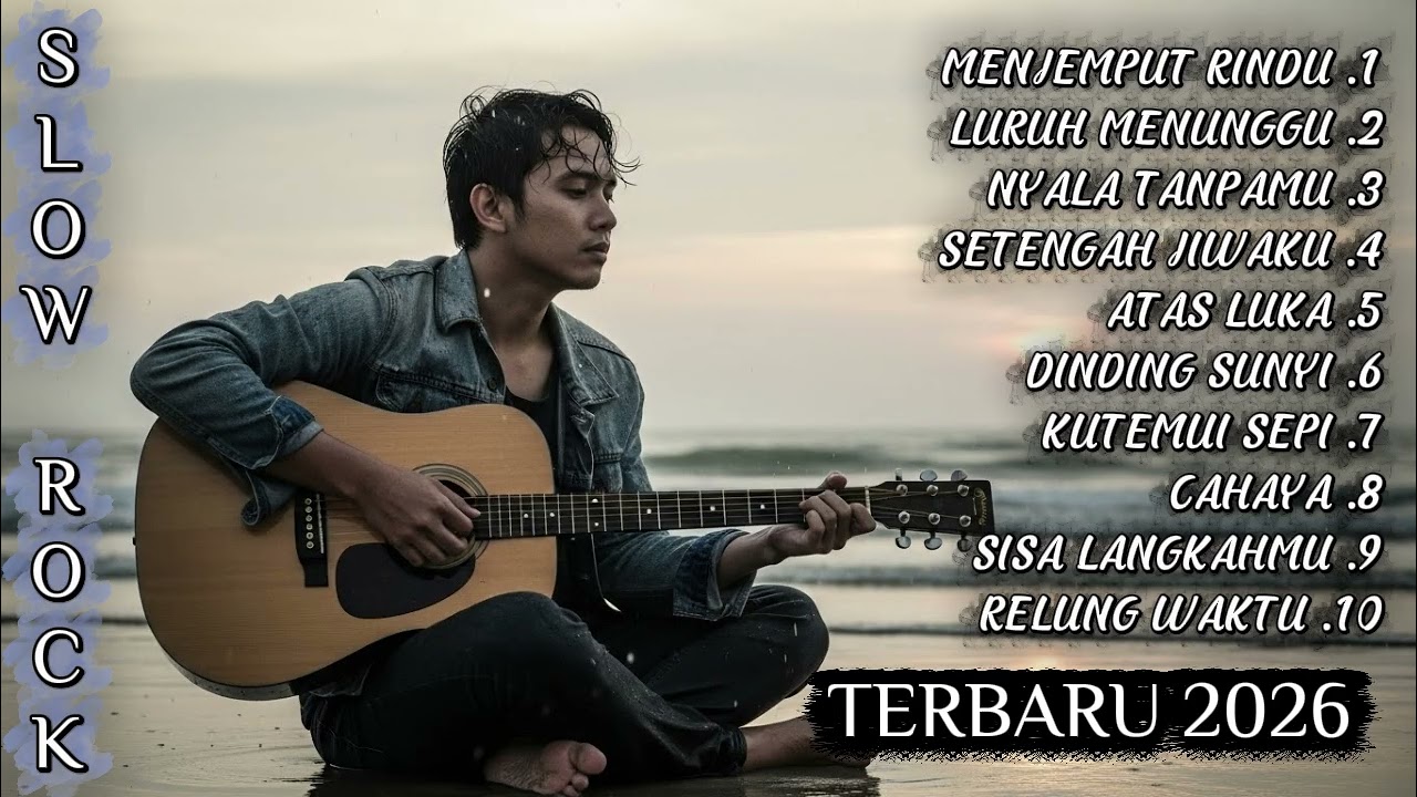 SLOW ROCK MELAYU TERBARU 2026🎶/LAGU BALLAD MENYAYAT HATI💔/Slow Melayu🎶