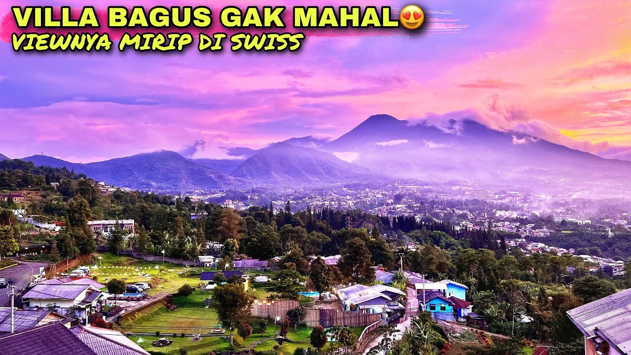 VILLA BUMI ASA | VILLA DENGAN VIEW BAGUS DI PUNCAK BOGOR | VILLA BESAR DI PUNCAK