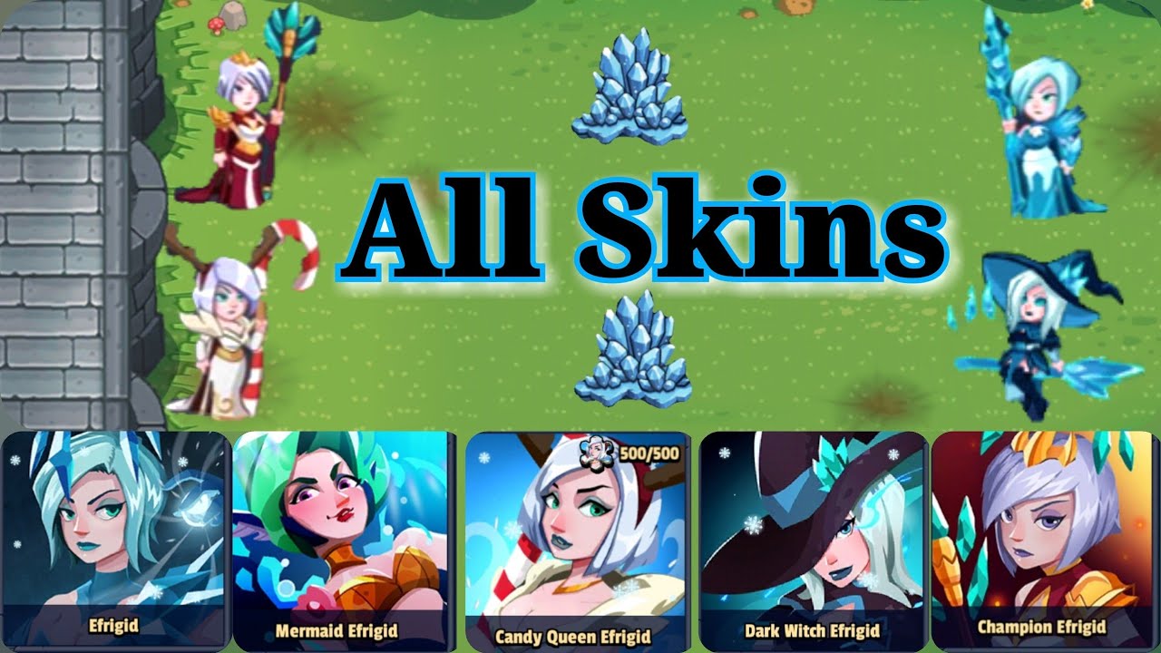 Realm Defense All Skins Of Efrigid