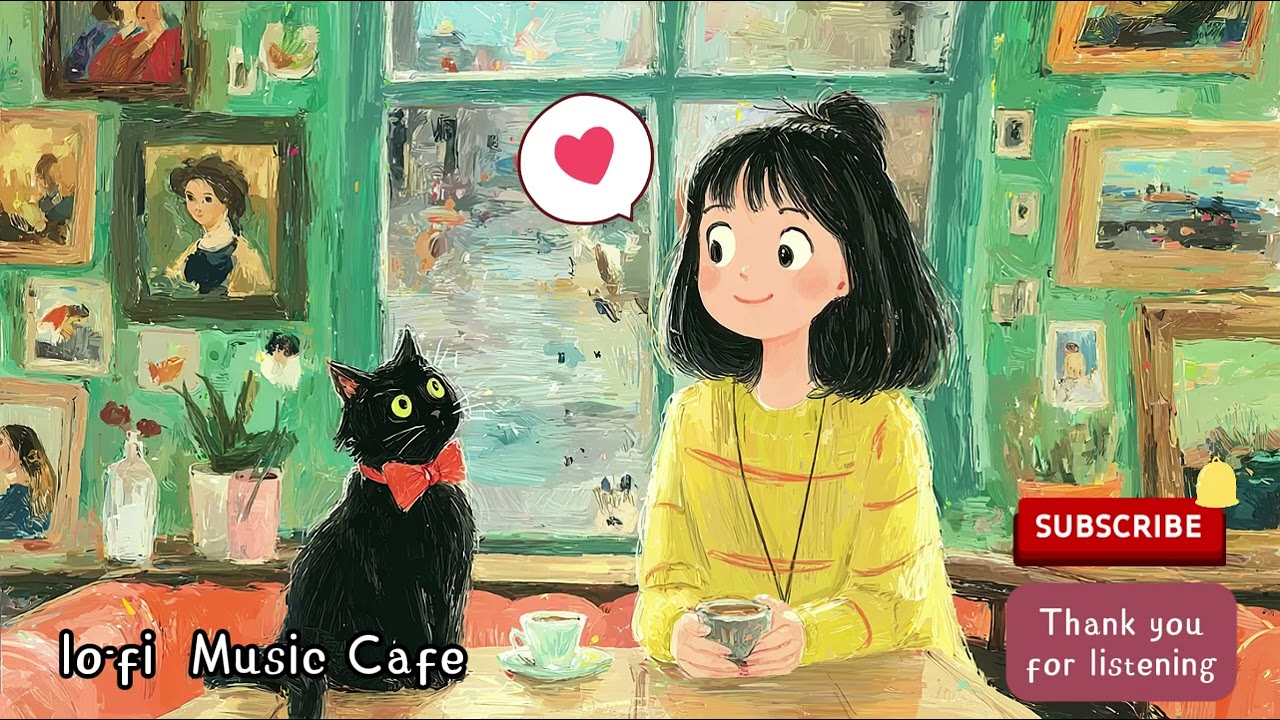 2026 Cafe Music☕Chill Lofi relaxing music, 作業用BGM/咖啡廳BGM, coffee time🐈