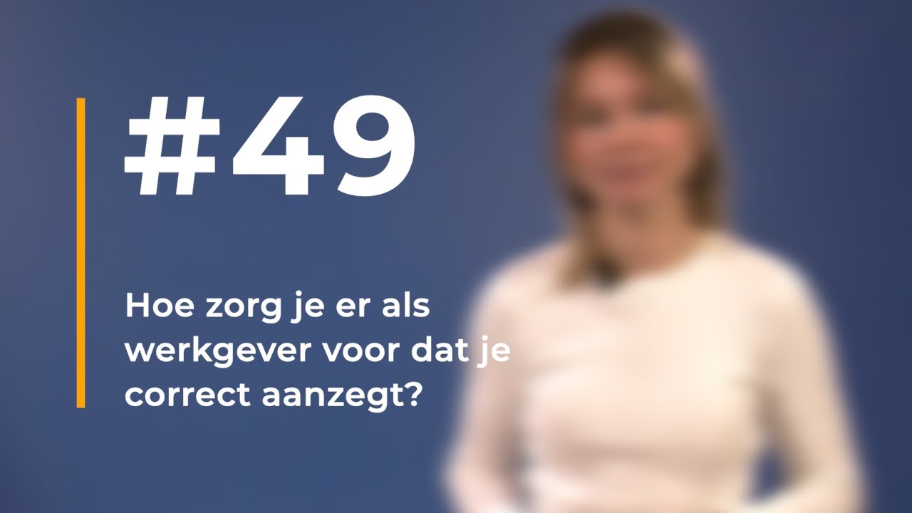 #49 - Hoe zorg je er als werkgever voor dat je correct aanzegt?