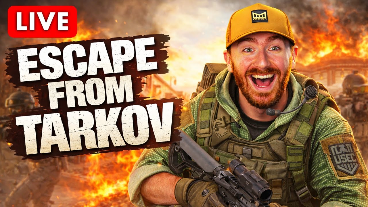 🔴LIVE - ESCAPE FROM TARKOV - LVL 42+