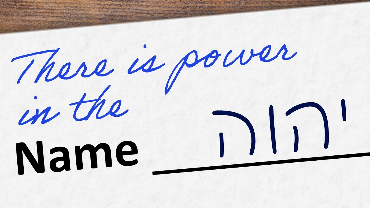 There is power in the Name - Drash (2/14/2026)