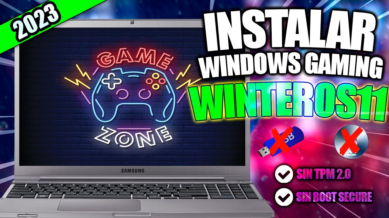 ✅WinterOs 11 Rev09 2023 Instalalo Sin Usb | ▶Windows Gaming◀ | Optimizado Para Juegos de 64 Bits🚀