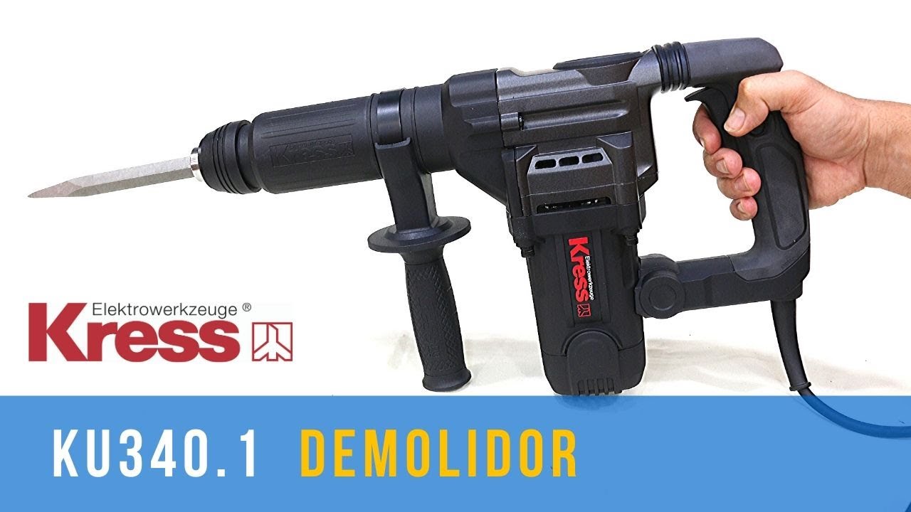 Esse põe a casa a baixo - Martelo Demolidor Kress KU340.1