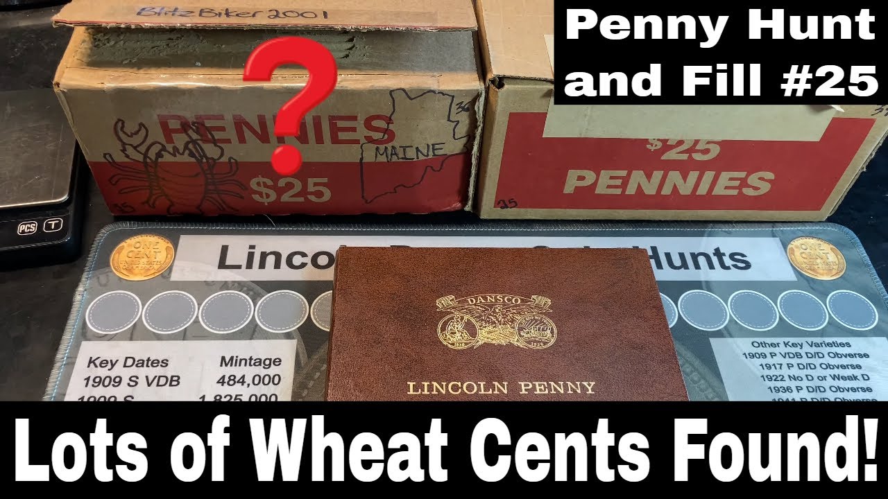 Penny Hunt and Fill #25 - Lots More Wheat Cents!