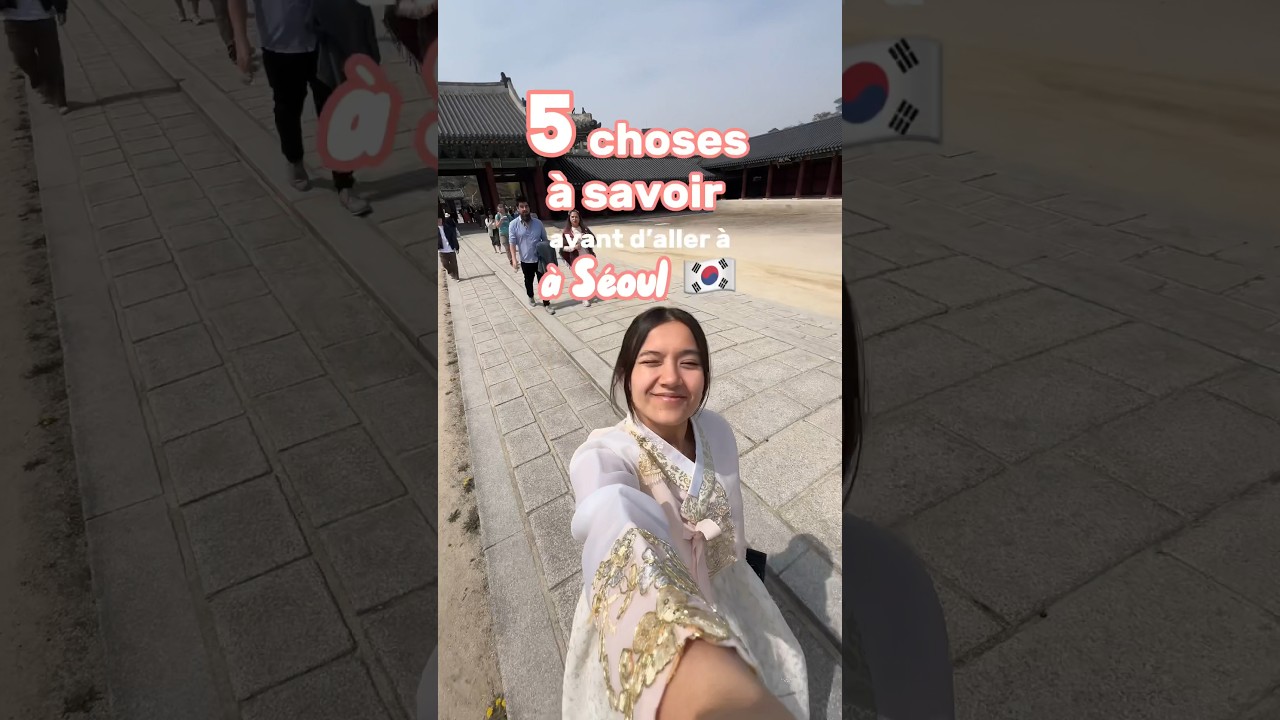 5 Choses &agrave; savoir avant d&rsquo;aller &agrave; S&eacute;oul ! 🇰🇷✈️ #seoultravelguide #seoul