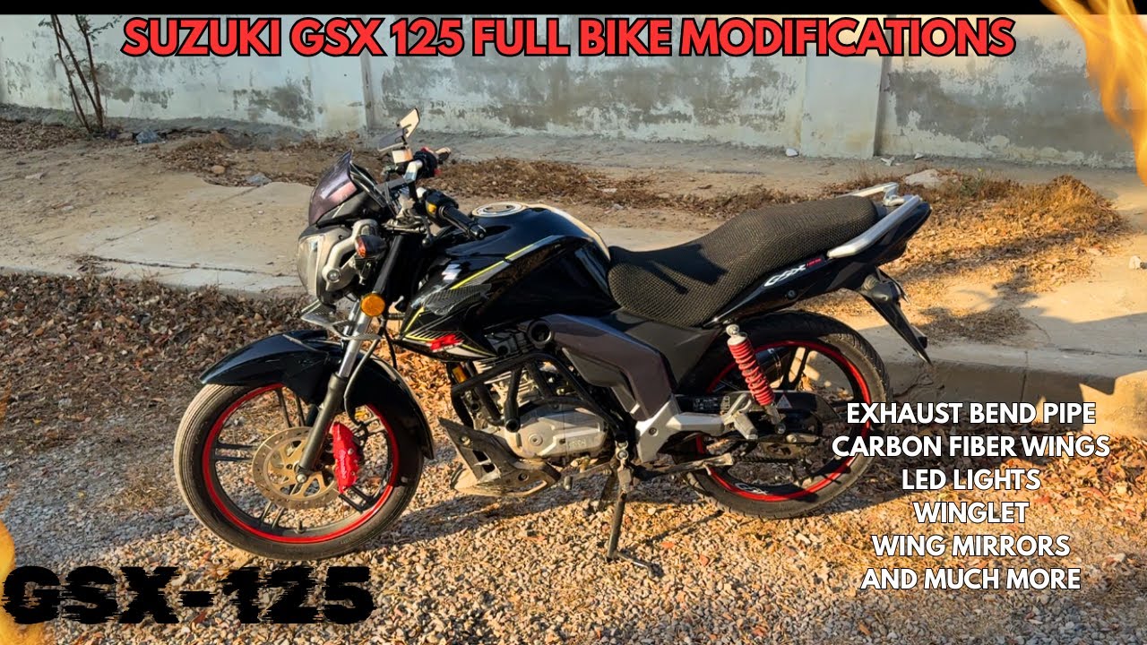 Suzuki gsx-125 vibration issue engine works performance works and modifications works detail video.