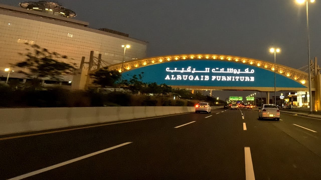 شارع الأندلس جدة الجميلة جولة السيارة 