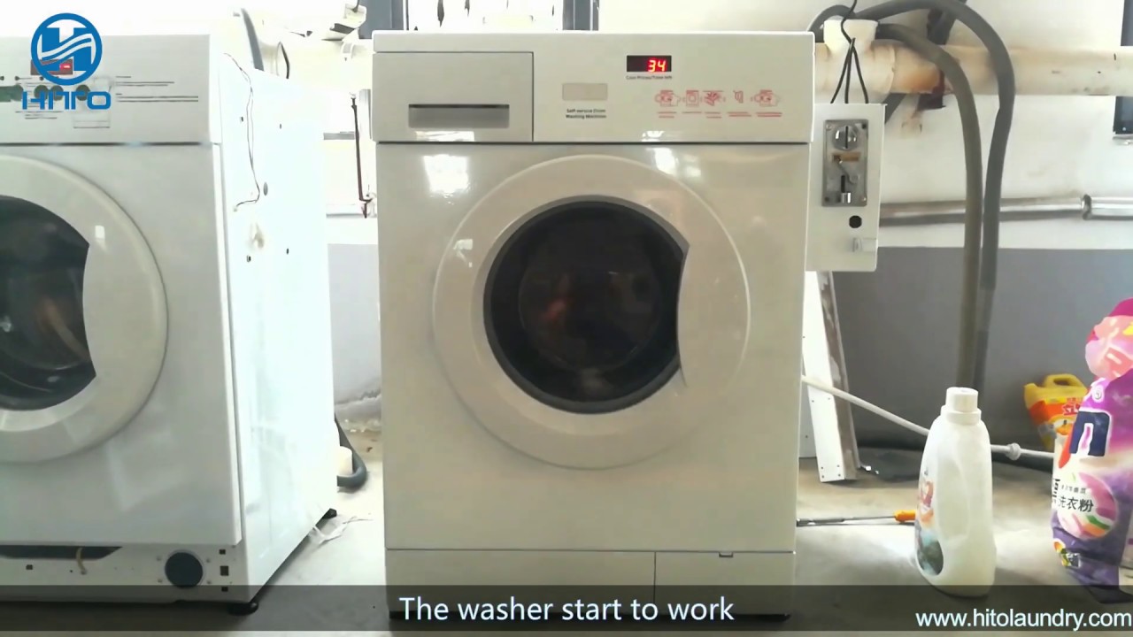 How to Operate 6 Kg 9 Kg Coin Operated Washing Machine Operation