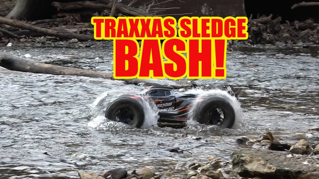 Traxxas Sledge in Beast Mode!
