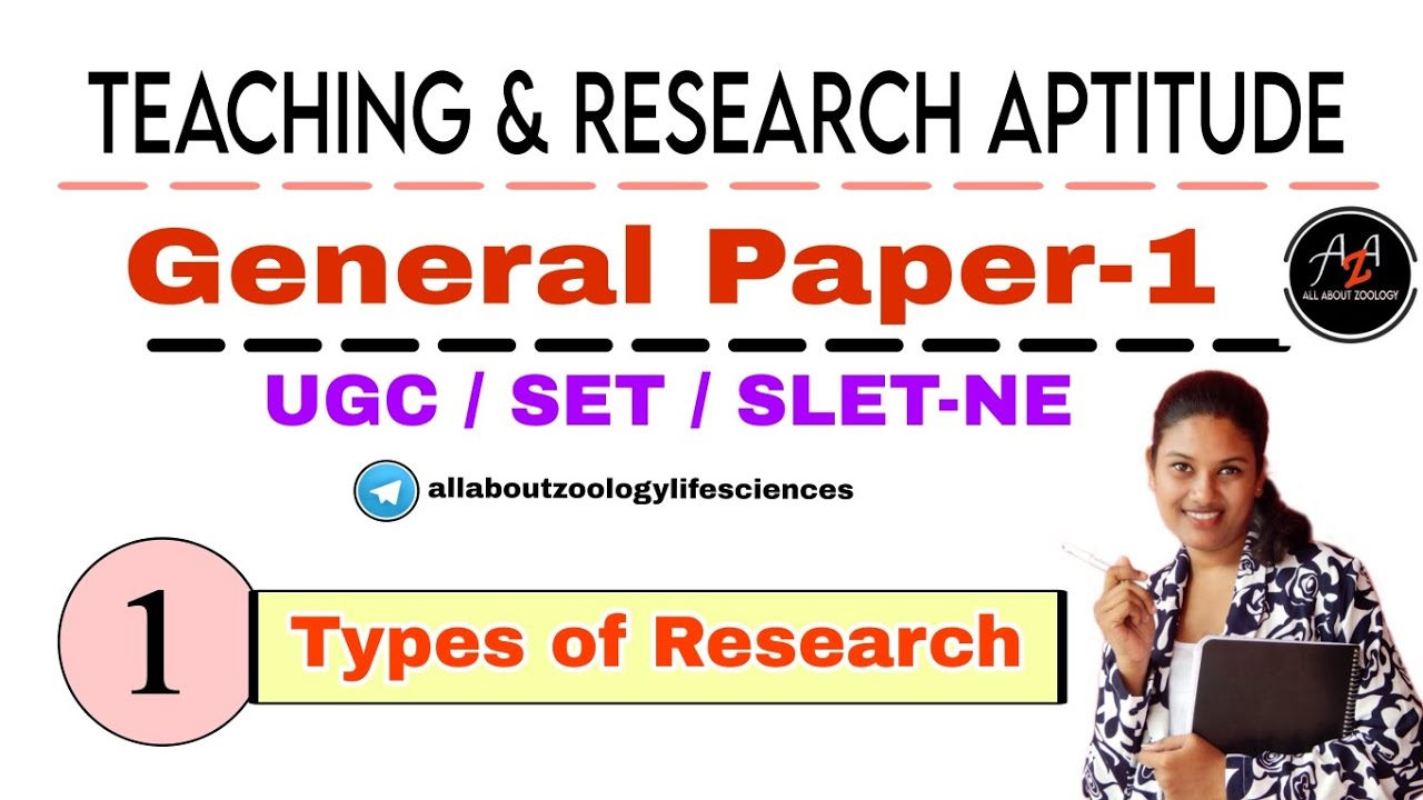 RESEARCH AND RESEARCH TYPES || SLET/SET/UGC || GENERAL APTITUDE 