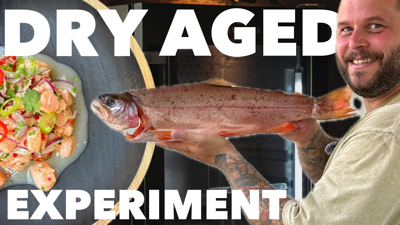 Dry Aged Fisch – Lachsforelle im Dry Ager | Mein Experiment & Geschmackstest 🐟🔥