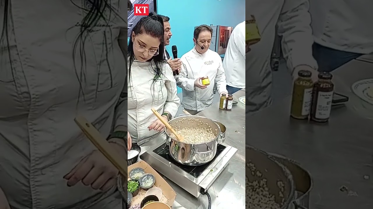 Ριζότο με μελάνι χταποδιού «Παναγία Υπαπαντή»  , Greek Origins FoodExpo2026 14 3 2026