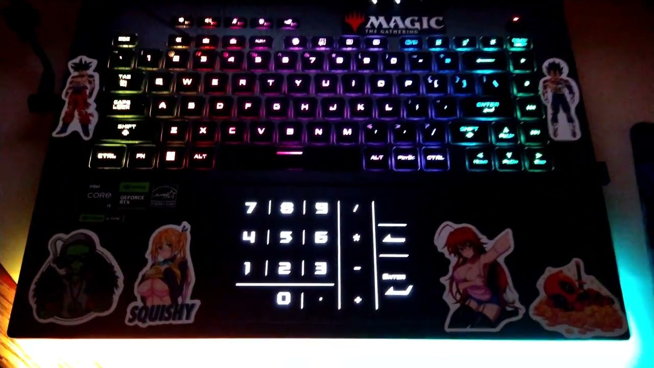 My Asus ROG Strix G16 XS96 gaming laptop and my E-YOOSO X-11 gaming mouse (details in description)