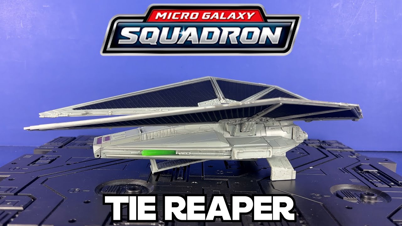 Star Wars Micro Galaxy Squadron TIE REAPER Review