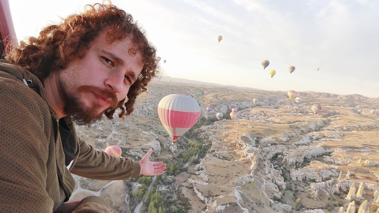 ¿Qué se siente volar a 900 METROS en un globo? | Capadocia - Turquía 🇹🇷
