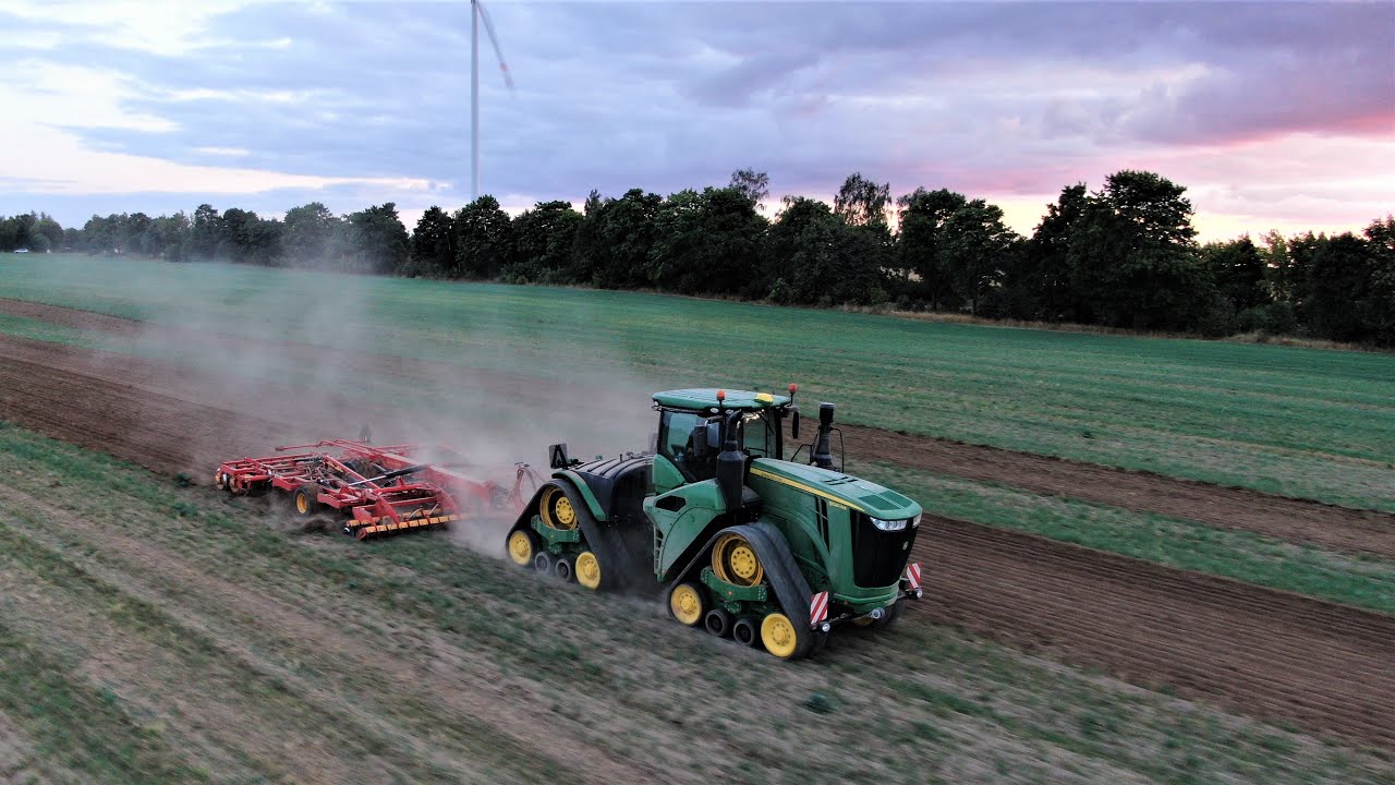 Od Ścierniska Aż Po Siew Rzepaku W Gr Dyszer/Jd 9520RX 8400r 8345r VADERSTAD TopDown  Spirit Carrier