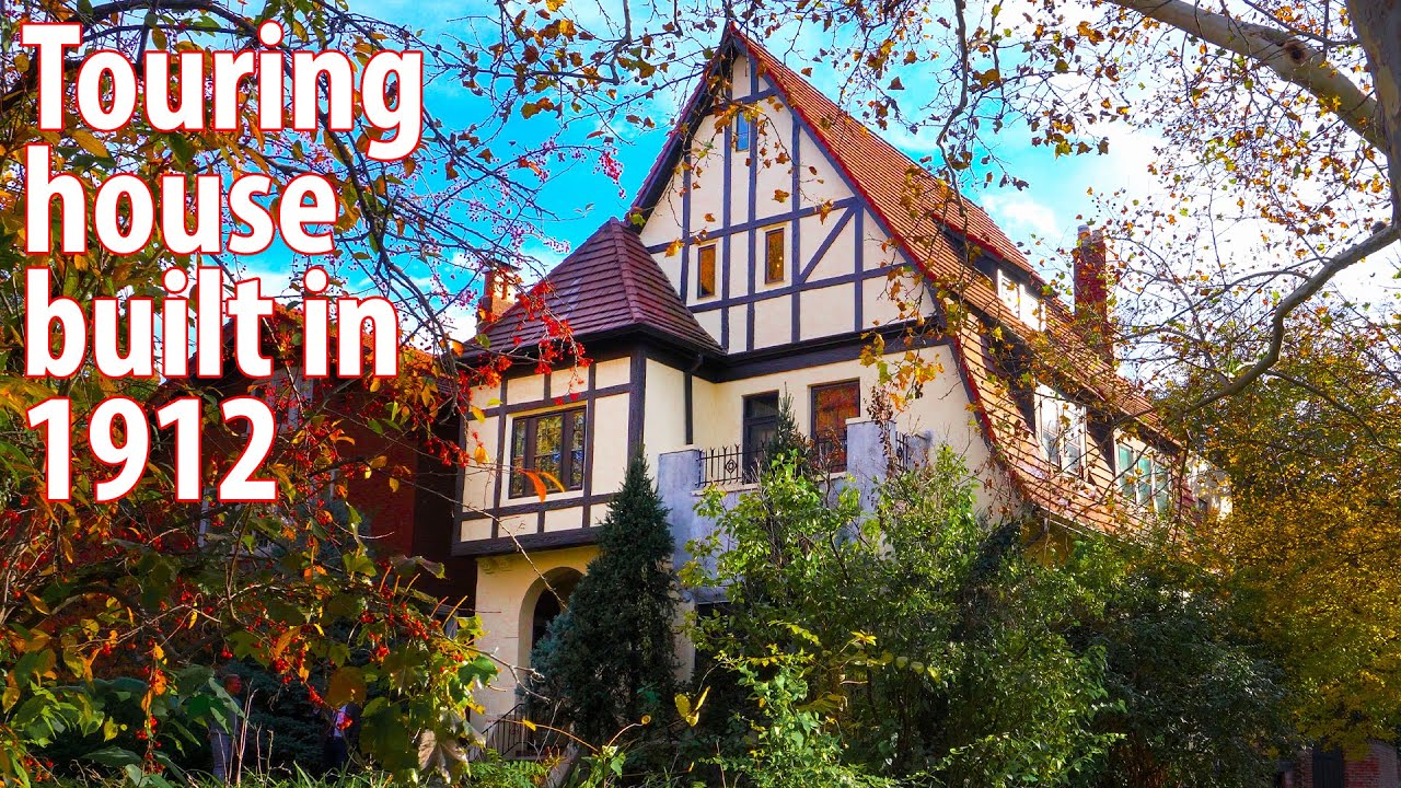 Touring 4 Story Tudor Revival Mansion Built in 1912! | This House Tours