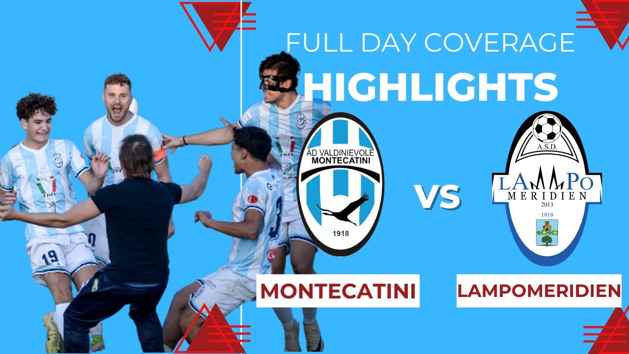 Montecatini - LampoMeridien: La ribaltiamo nel recupero!!