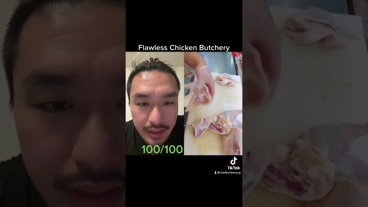 Безупречная разделка курицы