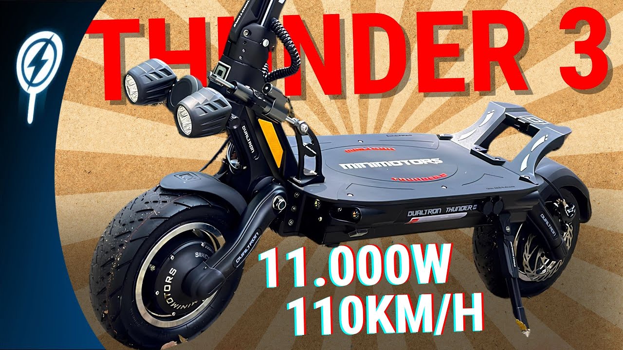 REVIEW COMPLETO - DUALTRON THUNDER 3 11.000W EM DETALHES !!!