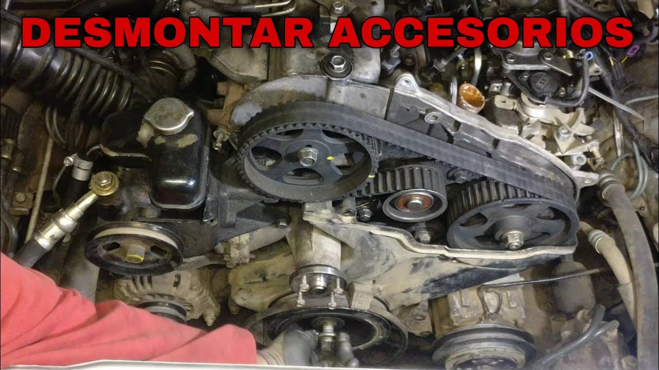 desmontando ACCESORIOS pre CULATA y más | HYUNDAI GALLOPER MONTERO V20 PAJERO 1