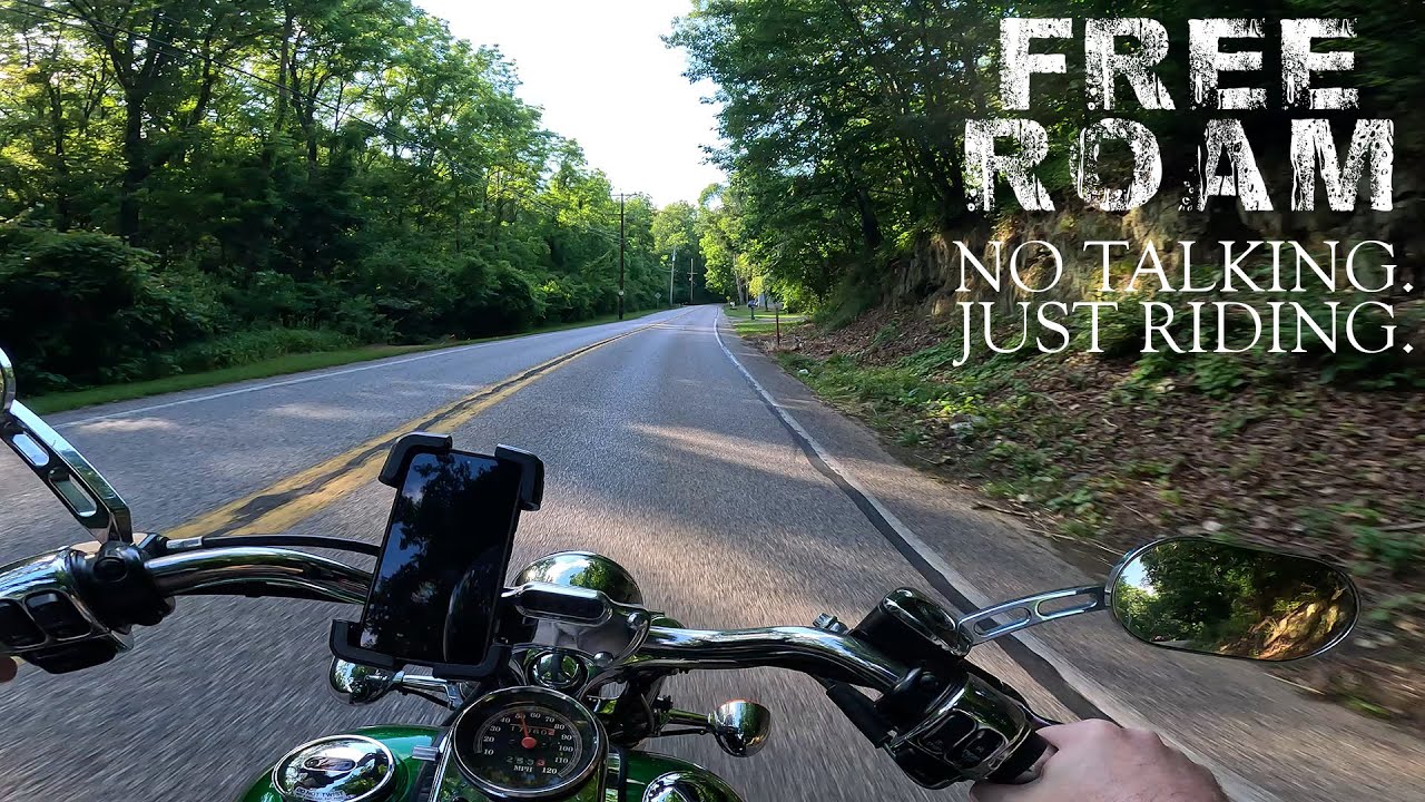 York Pennsylvania Backroads POV Ride // Harley Davidson FXR3 80ci [4K]