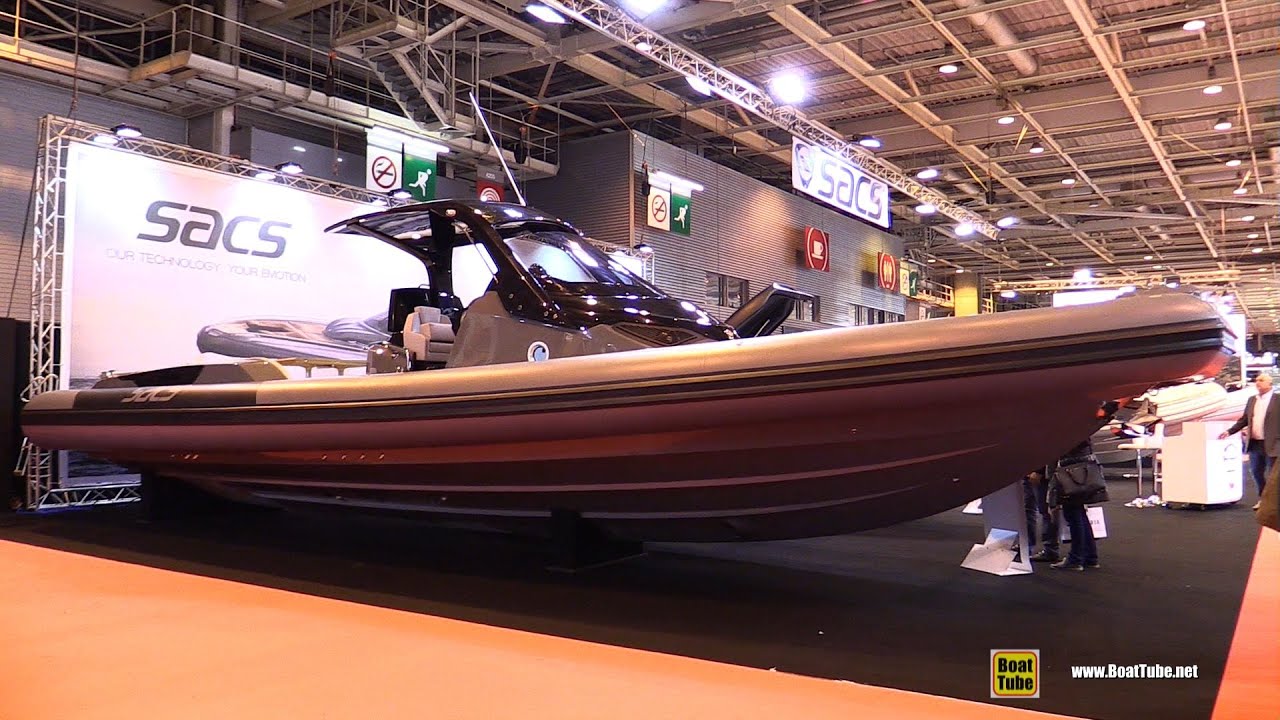 2016 Sacs Strider 13 43feet Inflatable Boat - Walkaround - 2015 Salon Nautique de Paris