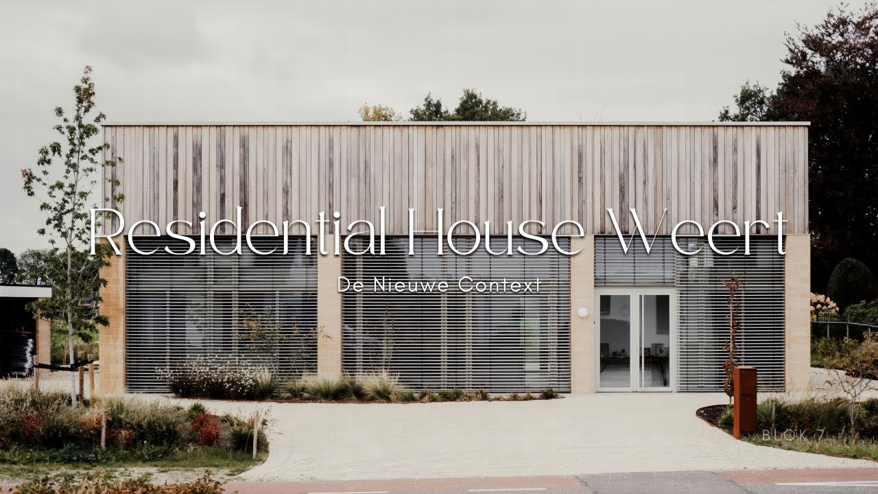 A Contemporary Home Inspired by a 200-Year-Old Farmhouse Typology | Residential House Weert