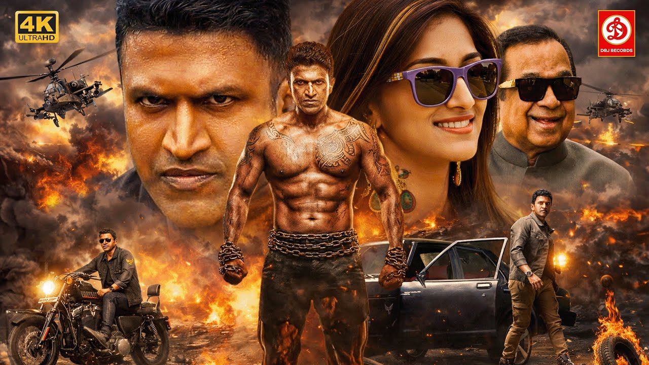 DASHING KUNDI - Superhit Hindi Dubbed Full Movie | Puneeth Rajkumar, Erica Fernandes | South Movie