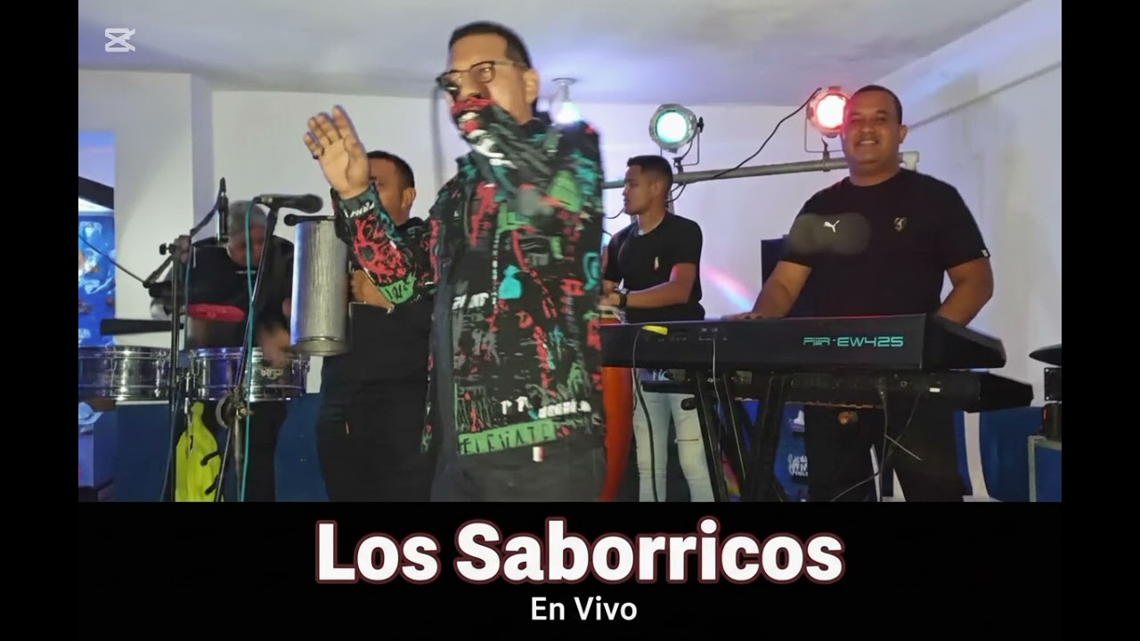 No puedo seguirte Amando Los Saborricos en Vivo 