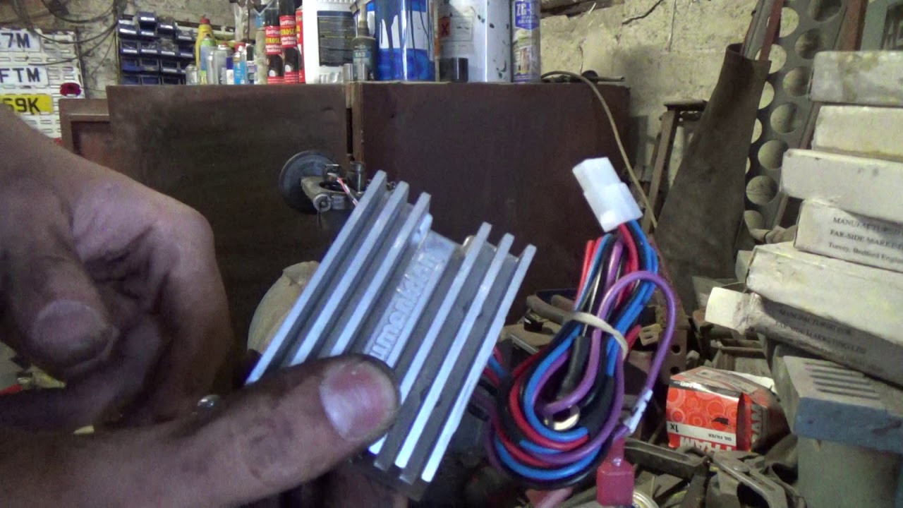 Lucas 25D Optronic Ignition conversion (MGB GT)