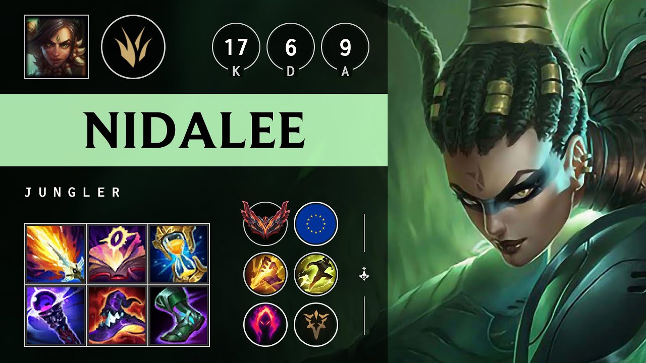 Nidalee Jungle vs Shaco - EUW Grandmaster Patch 25.11